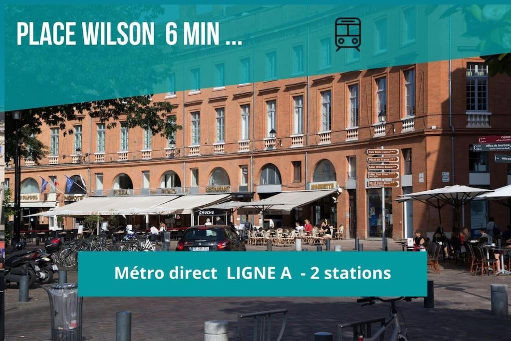 L'Alto - Toulousecozyflat - Centre- Parking - Metro Lejlighed Eksteriør billede