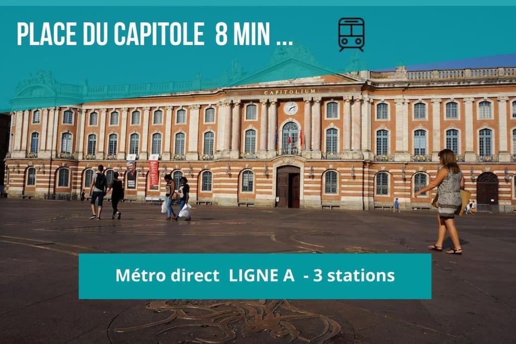 L'Alto - Toulousecozyflat - Centre- Parking - Metro Lejlighed Eksteriør billede